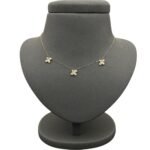 ⁦عقد تشوكر ذهب عيار 18 الوزن 1.19 جرام⁩ - الصورة ⁦6⁩