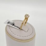 ⁦خاتم ذهب عيار 18 الوزن 1.39 جرام⁩ - الصورة ⁦3⁩