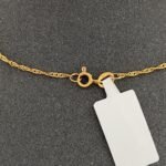 ⁦سلسال ذهب عيار 21 الوزن 1.95 جرام⁩ - الصورة ⁦2⁩