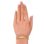 إسوارة ذهب عيار 18 الوزن 13.55 جرام