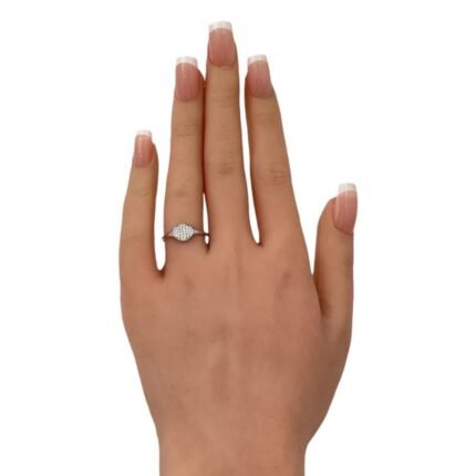 خاتم ذهب عيار 18 الوزن 0.90 جرام