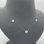 ⁦عقد ذهب عيار 18 الوزن 1.44 جرام⁩ - الصورة ⁦4⁩