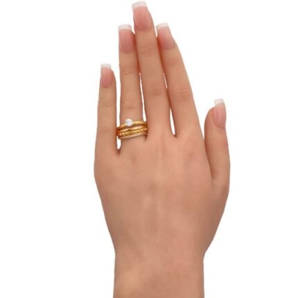 تونز ذهب عيار 21 الوزن 5.20 جرام