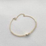 ⁦اسواره اطفال ذهب عيار 18 الوزن 1.86 جرام⁩ - الصورة ⁦2⁩