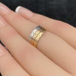 ⁦مرامي ذهب عيار 21 الوزن 3.44  جرام⁩ - الصورة ⁦2⁩