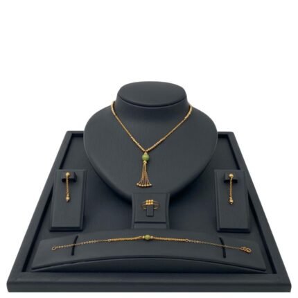 طقم ذهب عيار 21 الوزن 14 جرام