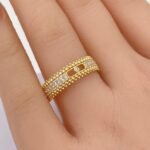 ⁦إسوارة و خاتم ذهب عيار 18 الوزن 10.05 جرام⁩ - الصورة ⁦3⁩