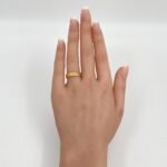 خاتم ذهب عيار 21 الوزن 2.35 جرام