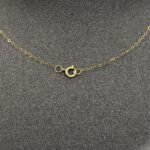 ⁦عقد ذهب عيار 18 الوزن 1.02 جرام⁩ - الصورة ⁦2⁩