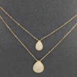 ⁦عقد ذهب عيار 18 الوزن 3.41 جرام⁩ - الصورة ⁦2⁩