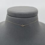 ⁦عقد ذهب عيار 18 الوزن 0.93 جرام⁩ - الصورة ⁦4⁩