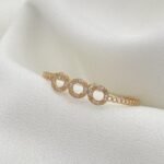 اسواره اطفال مواليد ذهب عيار 18 الوزن 2.02 جرام