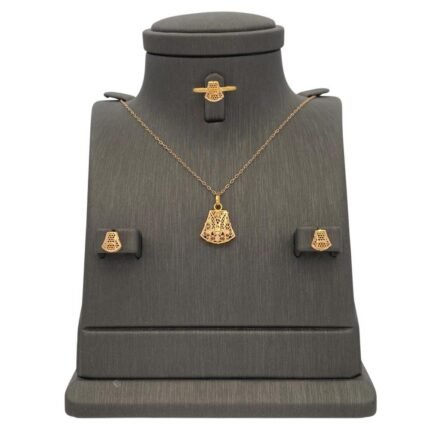 نصف طقم ذهب عيار 21 الوزن 3.37 جرام