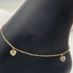 ⁦خلخال ذهب عيار 18 الوزن 1.16 جرام⁩ - الصورة ⁦3⁩