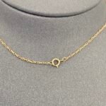 ⁦عقد ذهب عيار 18 الوزن 2.96 جرام⁩ - الصورة ⁦2⁩