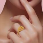 ⁦خاتم ذهب عيار 21⁩ - الصورة ⁦2⁩