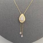 ⁦عقد ذهب عيار 18 الوزن 3.32 جرام⁩ - الصورة ⁦4⁩