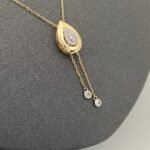 ⁦عقد ذهب عيار 18 الوزن 3.32 جرام⁩ - الصورة ⁦3⁩