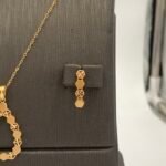 ⁦نصف طقم ذهب عيار 21 الوزن 4.21 جرام⁩ - الصورة ⁦5⁩