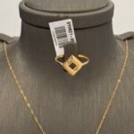 ⁦نصف طقم ذهب عيار 21 الوزن 4.75 جرام⁩ - الصورة ⁦4⁩