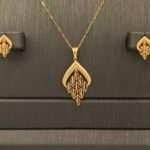 ⁦نصف طقم ذهب عيار 21 الوزن 5.01⁩ - الصورة ⁦4⁩