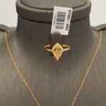 ⁦نصف طقم ذهب عيار 21 الوزن 5.01⁩ - الصورة ⁦2⁩