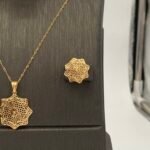 ⁦نصف طقم ذهب عيار 21 الوزن 5.74 جرام⁩ - الصورة ⁦3⁩