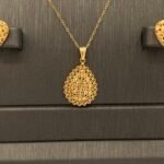 ⁦نصف طقم ذهب عيار 21 الوزن 6.39 جرام⁩ - الصورة ⁦4⁩