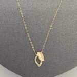 ⁦عقد ذهب عيار 18 الوزن 0.64 جرام⁩ - الصورة ⁦3⁩