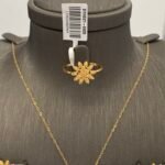 ⁦نصف طقم ذهب عيار 21 الوزن 6.16 جرام⁩ - الصورة ⁦4⁩