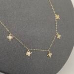 ⁦شوكر ذهب عيار 18 الوزن 1 جرام⁩ - الصورة ⁦3⁩