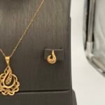 ⁦نصف طقم ذهب عيار 21 الوزن 4.40 جرام⁩ - الصورة ⁦4⁩