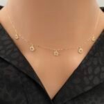 شوكر ذهب عيار 18 الوزن 1.13 جرام