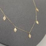 ⁦شوكر ذهب عيار 18 الوزن 1.04 جرام⁩ - الصورة ⁦4⁩