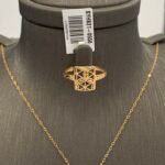 ⁦نصف طقم ذهب عيار 21 الوزن 7.30 جرام⁩ - الصورة ⁦4⁩