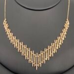 ⁦طقم ذهب عيار 18 الوزن 17.03 جرام⁩ - الصورة ⁦4⁩