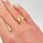 ⁦اسواره ذهب عيار 18 الوزن 17.72 جرام⁩ - الصورة ⁦3⁩