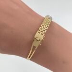 ⁦اسواره ذهب عيار 18 الوزن 10.24 جرام⁩ - الصورة ⁦2⁩