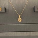 ⁦نصف طقم مواليد ذهب عيار 21 الوزن 2.10 جرام⁩ - الصورة ⁦3⁩