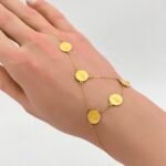 ⁦كف ذهب عيار 18 الوزن 1.60 جرام⁩ - الصورة ⁦3⁩