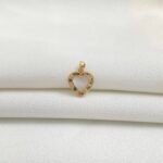 تعليقه ذهب عيار 18 الوزن 0.35 جرام