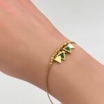 ⁦اسواره ذهب عيار 21 الوزن 3.44 جرام⁩ - الصورة ⁦3⁩