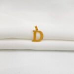تعليقه حرف D ذهب عيار 21 الوزن 0.26 جرام