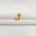 تعليقه حرف J ذهب عيار 21 الوزن 0.20 جرام