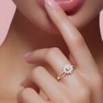 ⁦خاتم روز قولد ذهب عيار 18 الوزن 1.39 جرام⁩ - الصورة ⁦2⁩