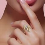 ⁦خاتم ذهب عيار 18 الوزن 2.05 جرام⁩ - الصورة ⁦2⁩