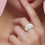 ⁦خاتم ذهب عيار 18 الوزن 2.83 جرام⁩ - الصورة ⁦2⁩