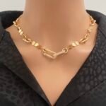 عقد ذهب عيار 18 الوزن 11.93 جرام