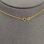 ⁦عقد ذهب عيار 21 الوزن 2 جرام⁩ - الصورة ⁦2⁩