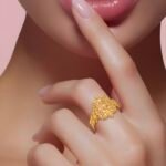 ⁦خاتم ذهب عيار 21 الوزن 2.39 جرام⁩ - الصورة ⁦2⁩